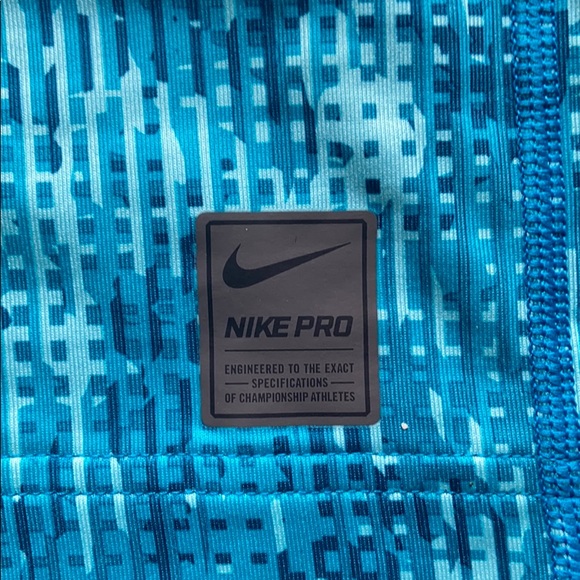 boys' nike pro thermal compression shirt - Picture 4 of 8